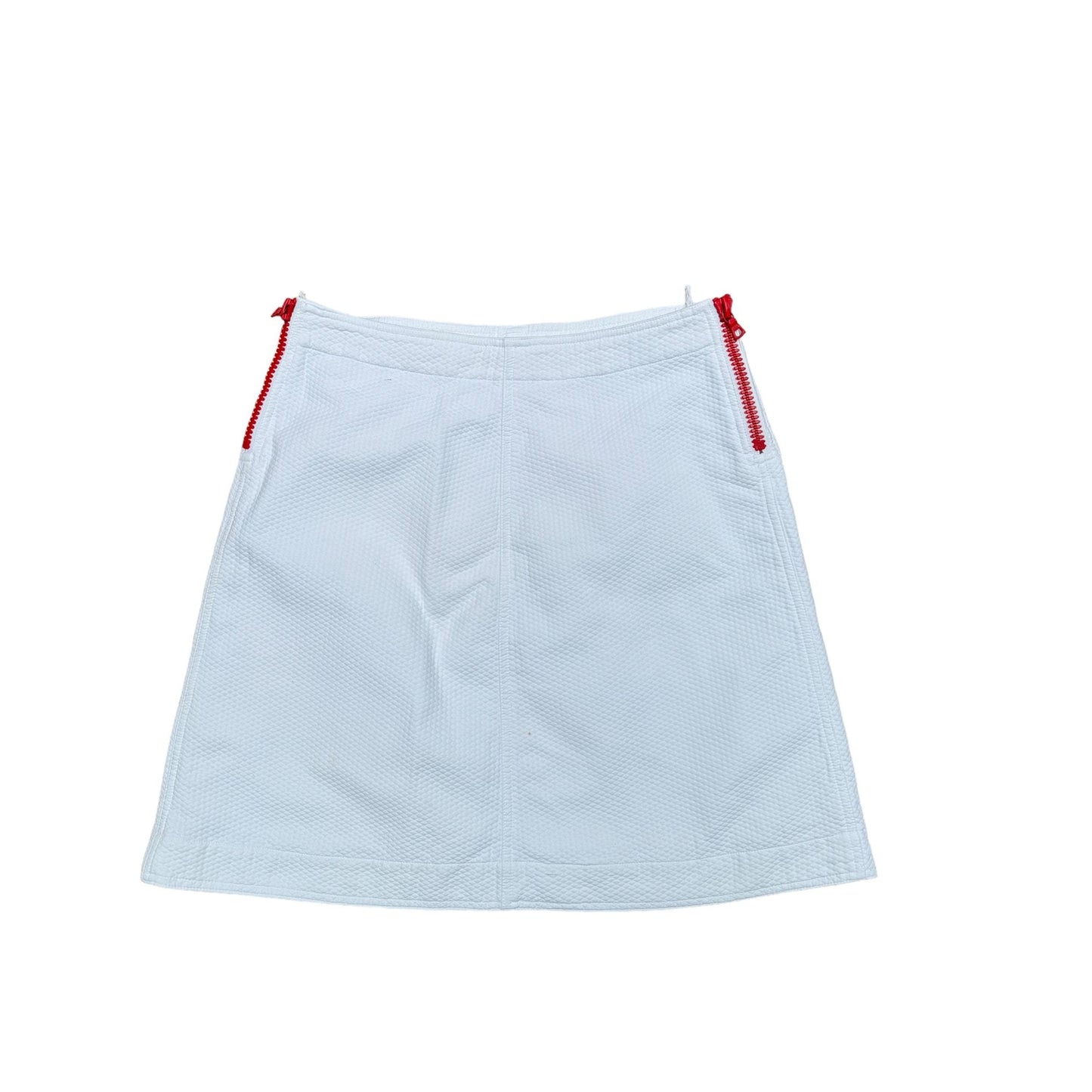 Vintage White Cotton Skirt