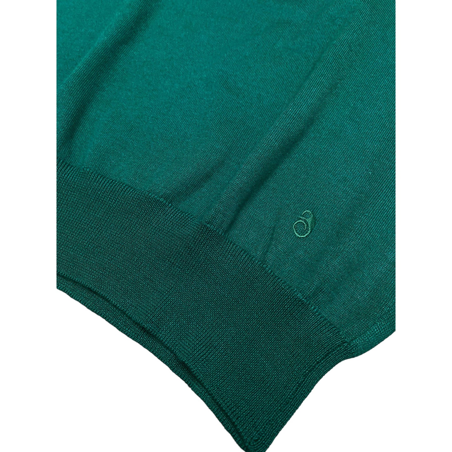 Vintage Green Wool Rollneck