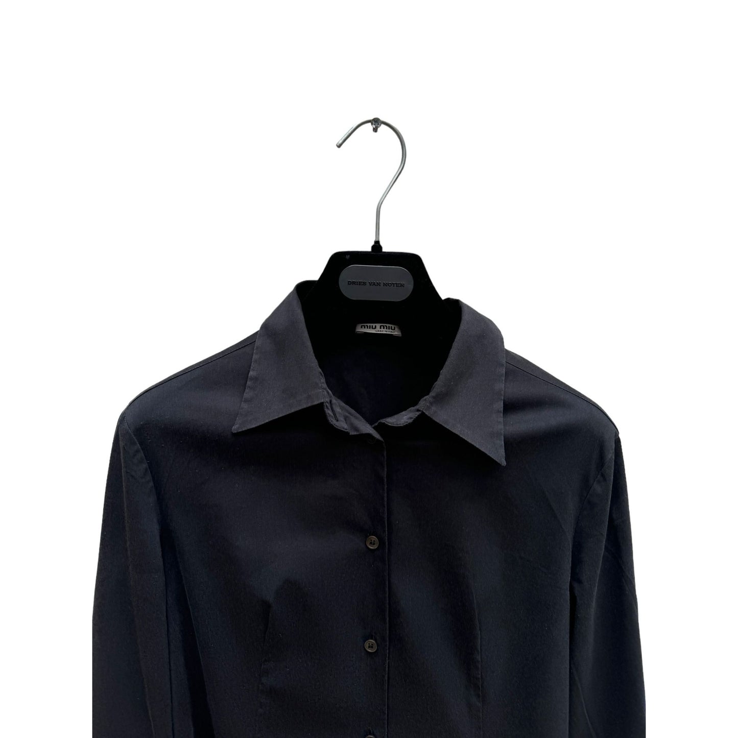 Black Cotton Shirt