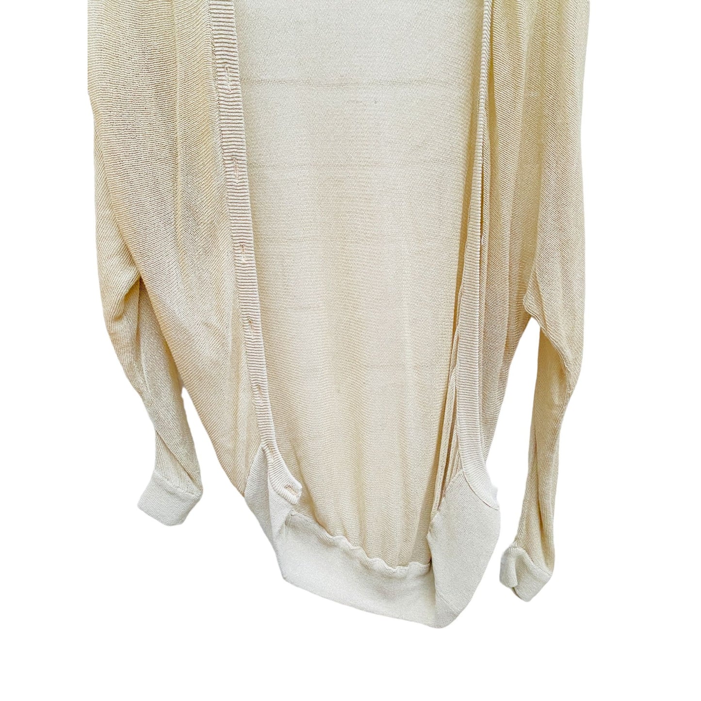 SS 2007 Beige Long Cardigan