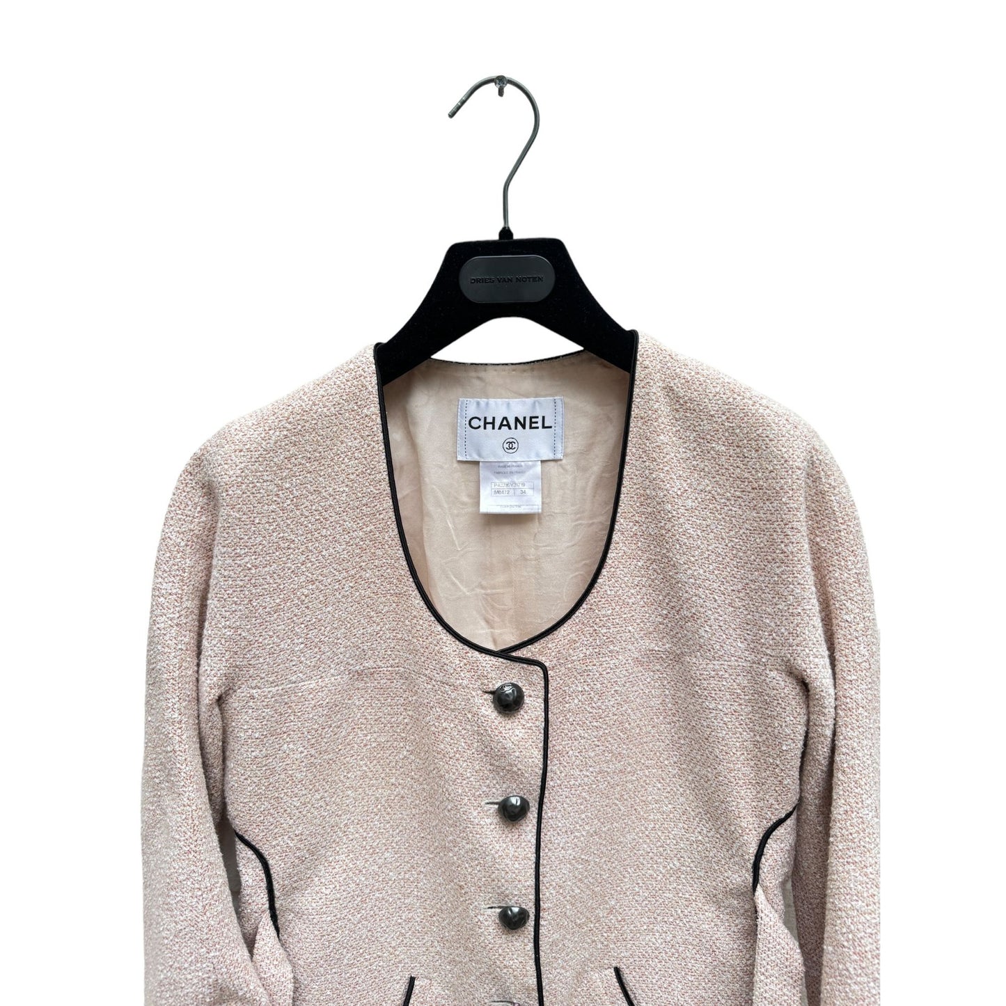 Spring 2012 Pale Pink Tweed Jacket