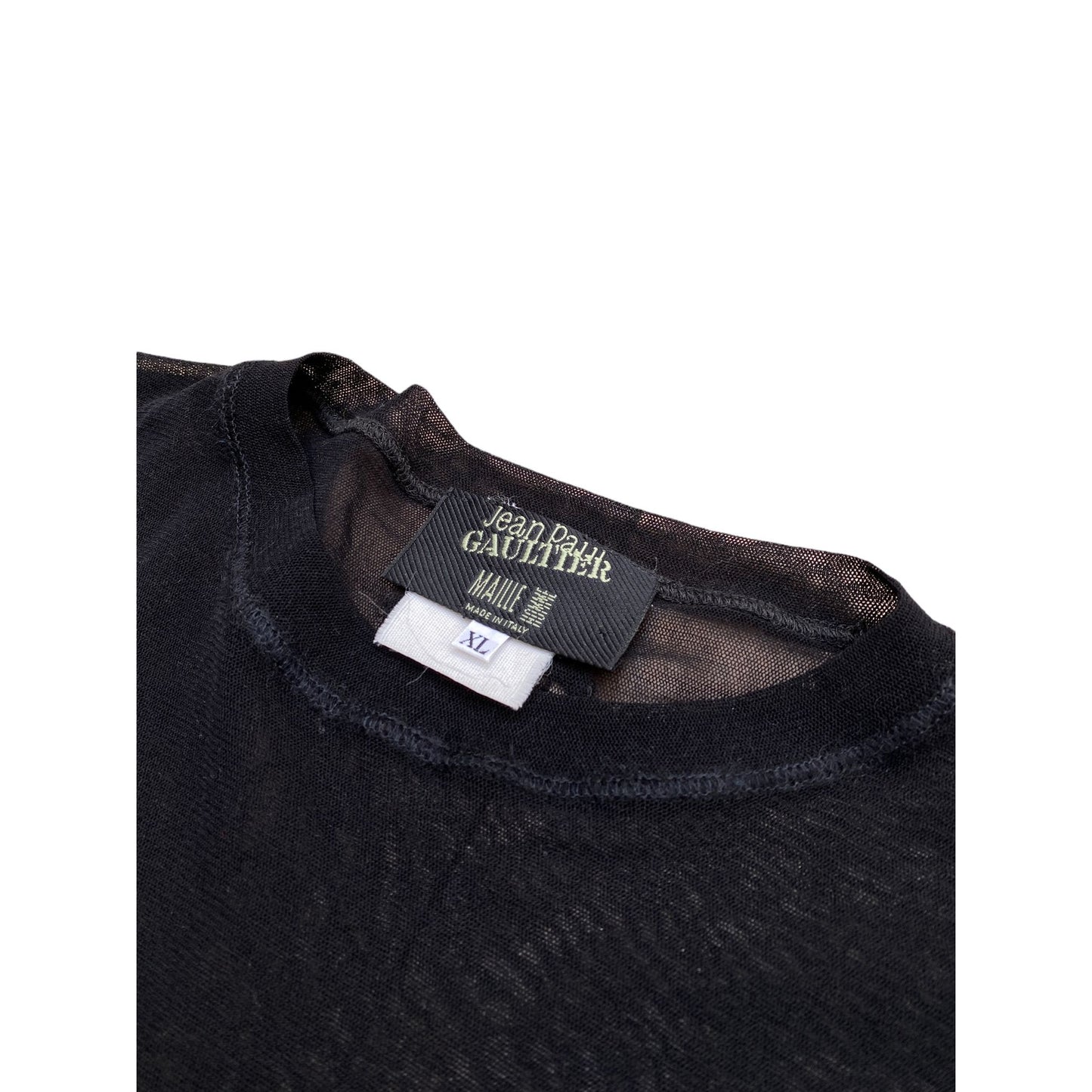 Vintage Black Mesh Longsleeves