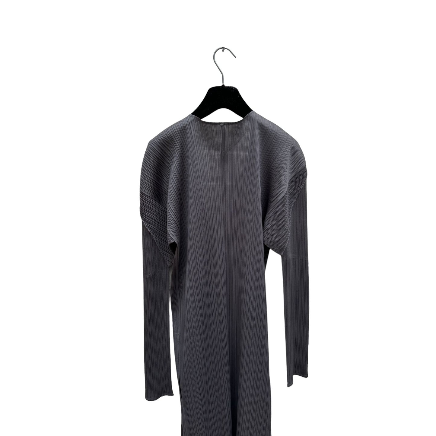 Vintage Grey Pleats Please Coat