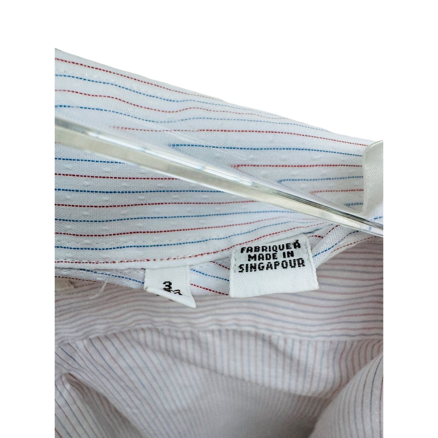 White Striped Shirt
