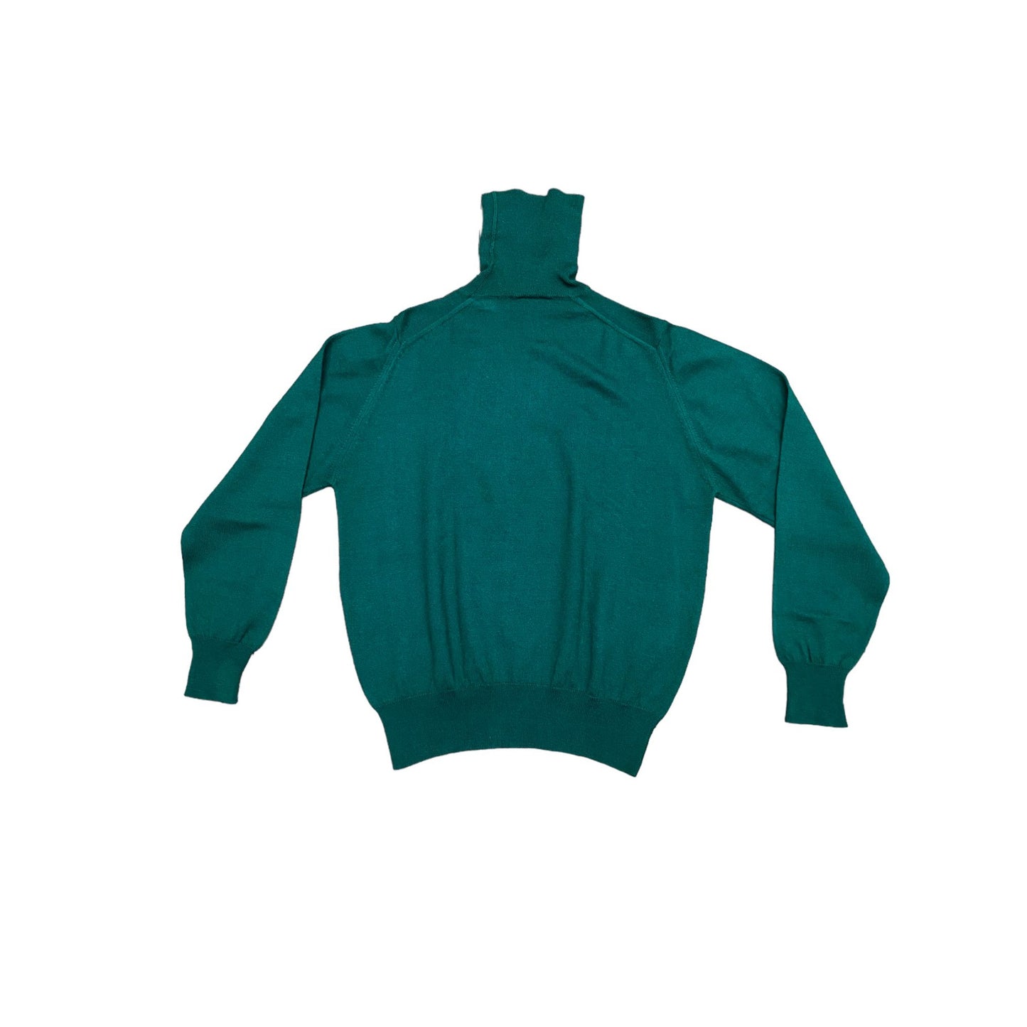 Vintage Green Wool Rollneck