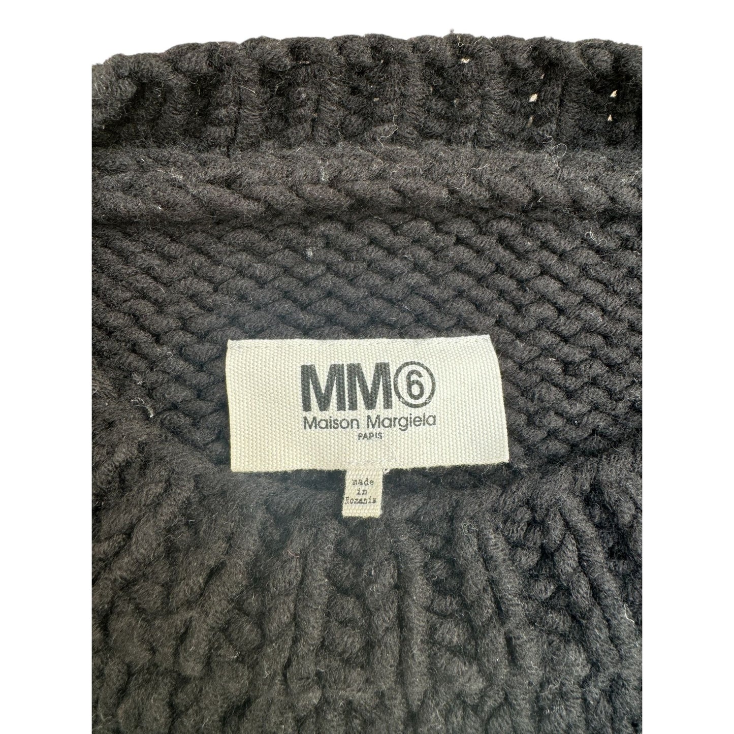 FW 2017 Oversized Black Floral Heavy Knit