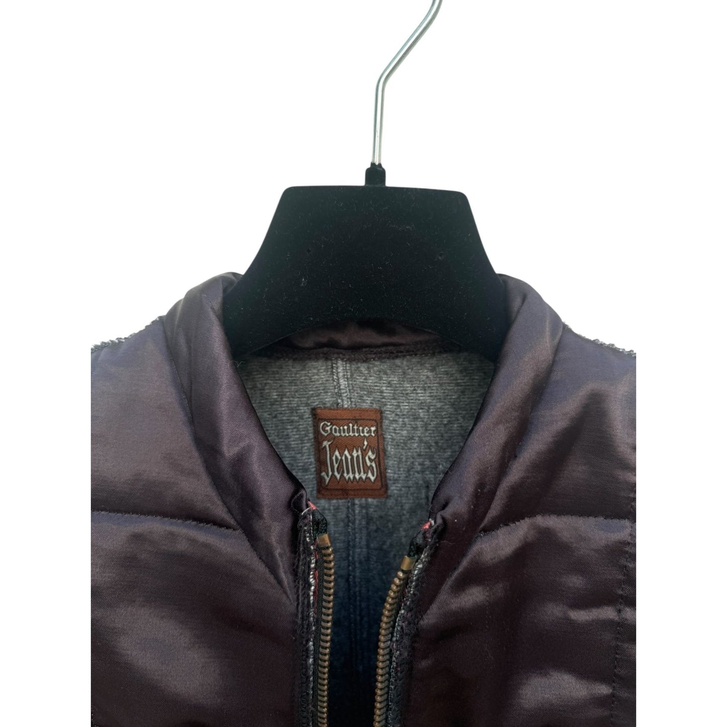 1990s Vintage Brown Nylon Top