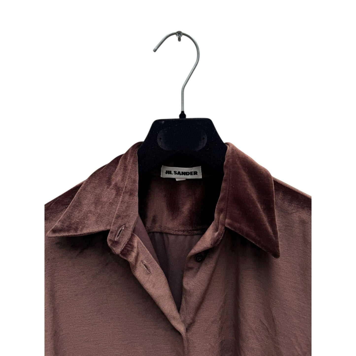 Brown Velvet Shirt