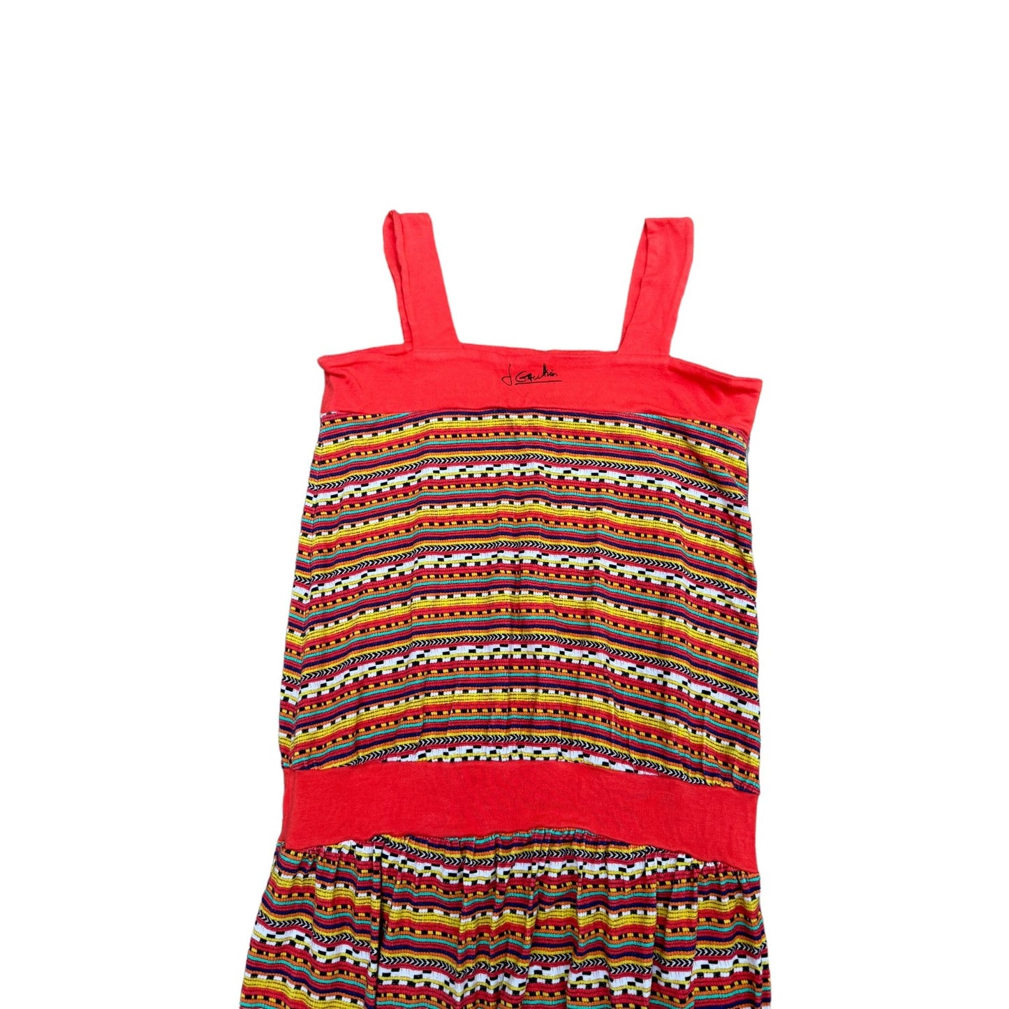Multicolor Ethnic Overall Size Junior