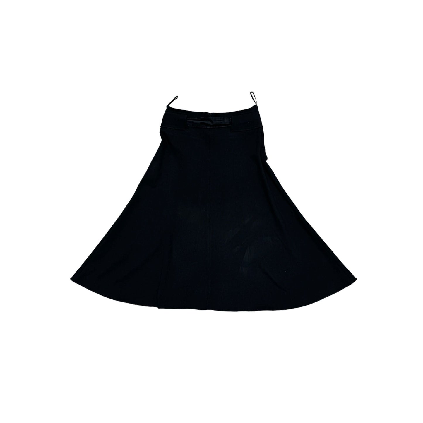 By Phoebe Philo Black Belted Skirt