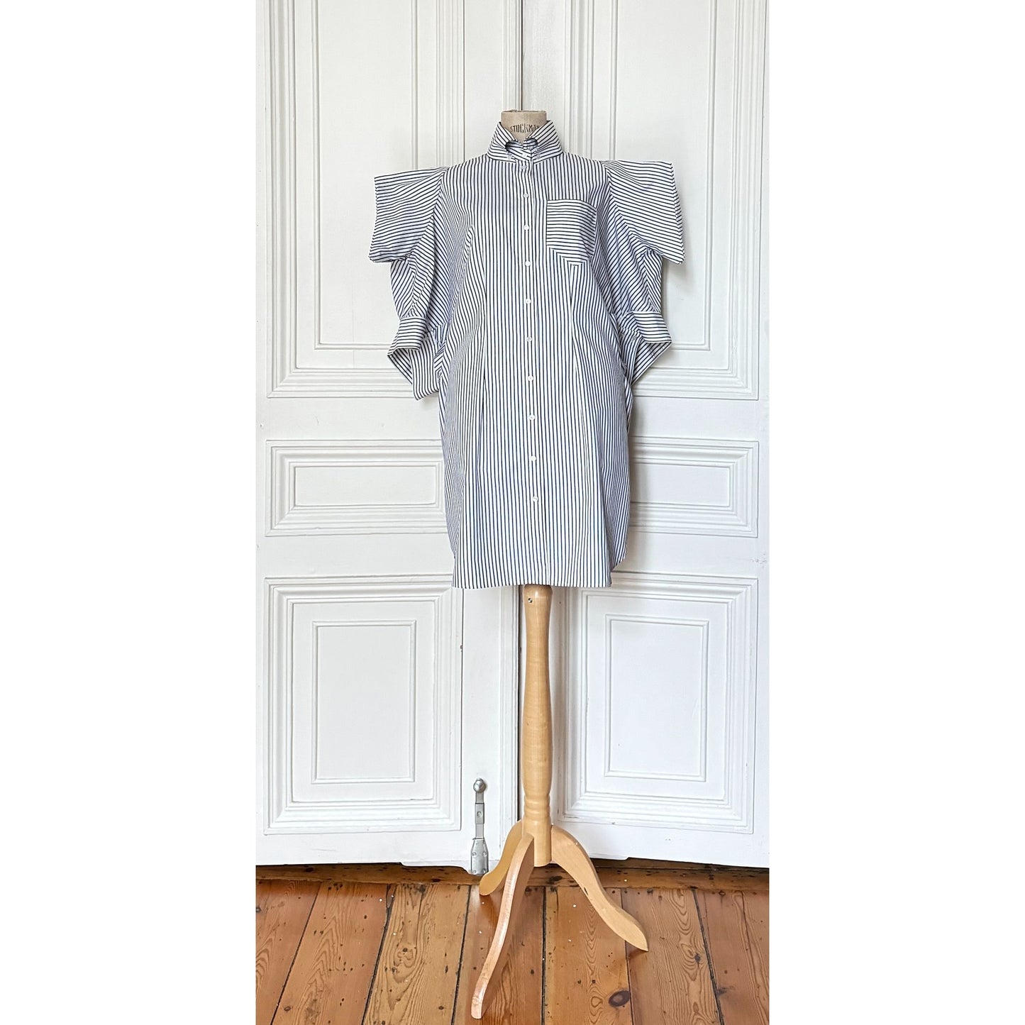 Resort 2010 Striped Origami Dress