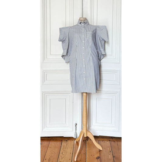 Resort 2010 Striped Origami Dress