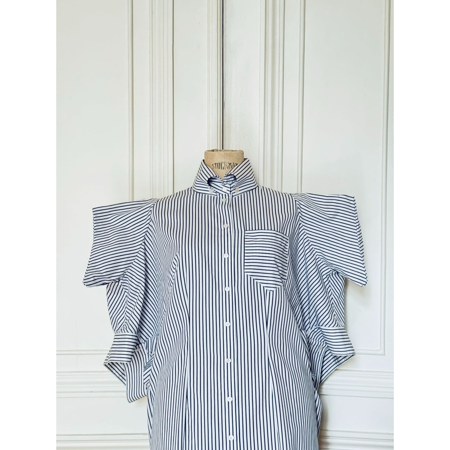 Resort 2010 Striped Origami Dress