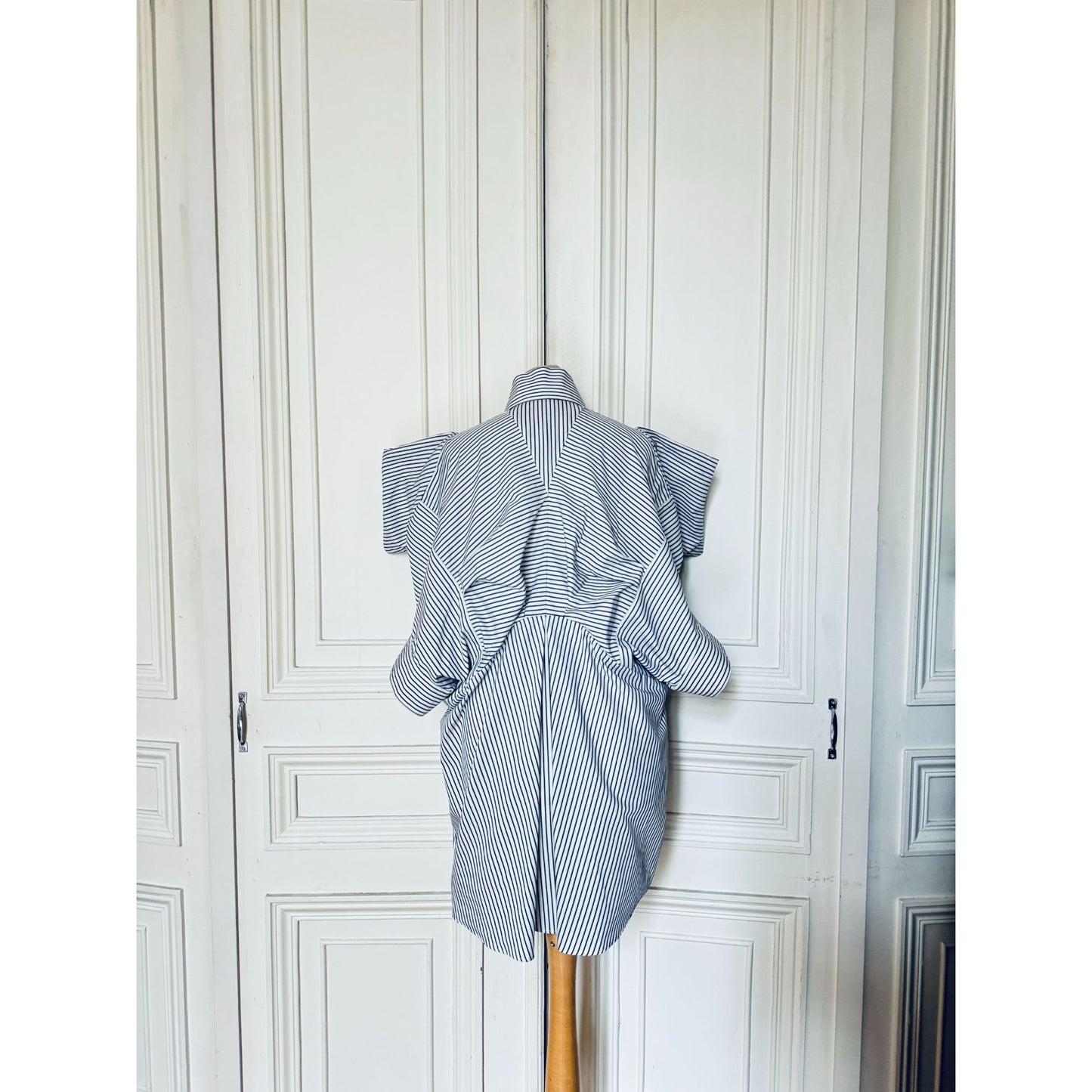 Resort 2010 Striped Origami Dress