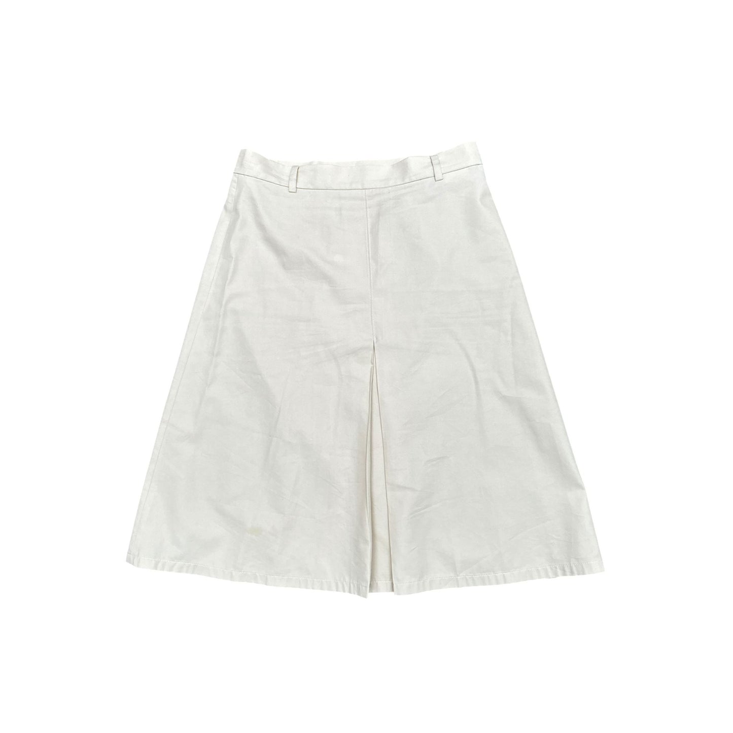 MM6 Beige Midi Skirt