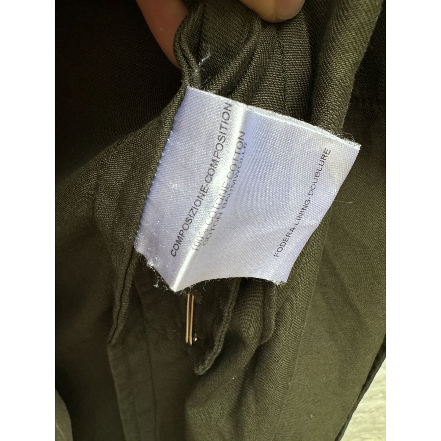 2005 Khaki Military Shirt