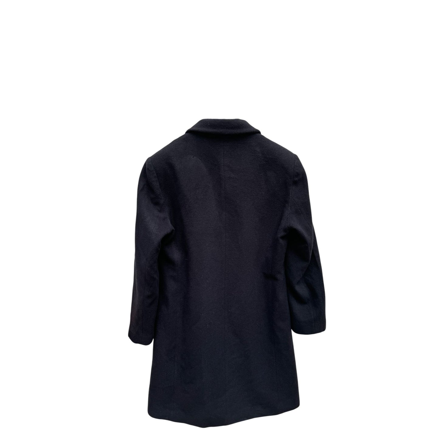 1990s Navy Wool Coat