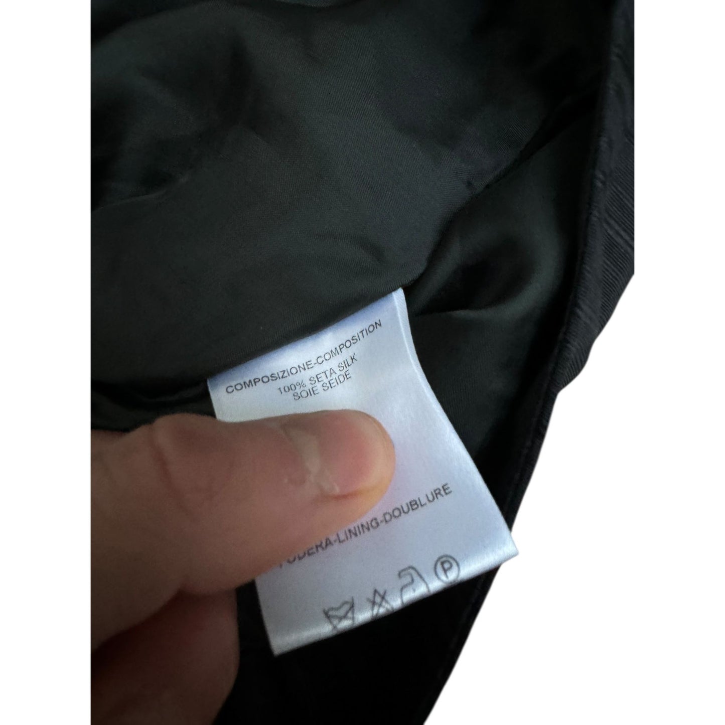 2003 Black Silk Pants