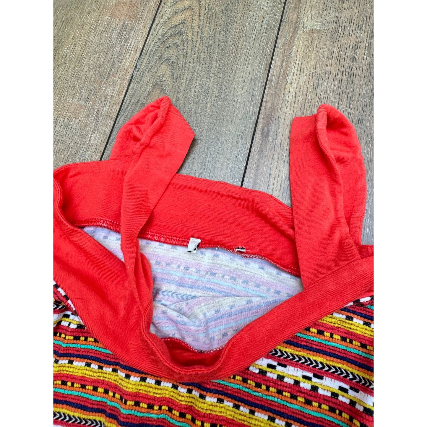 Multicolor Ethnic Overall Size Junior