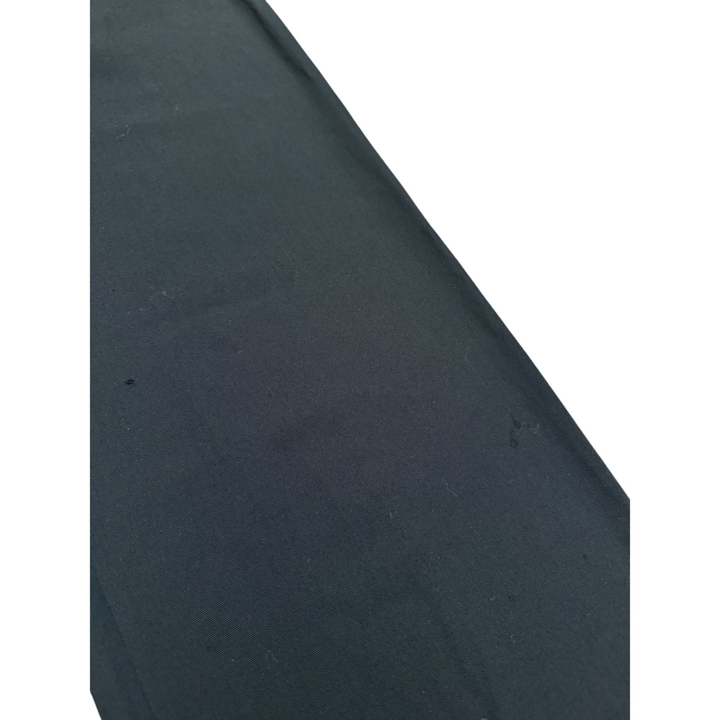 Vintage Wide Black Wool Pants with Suspenders