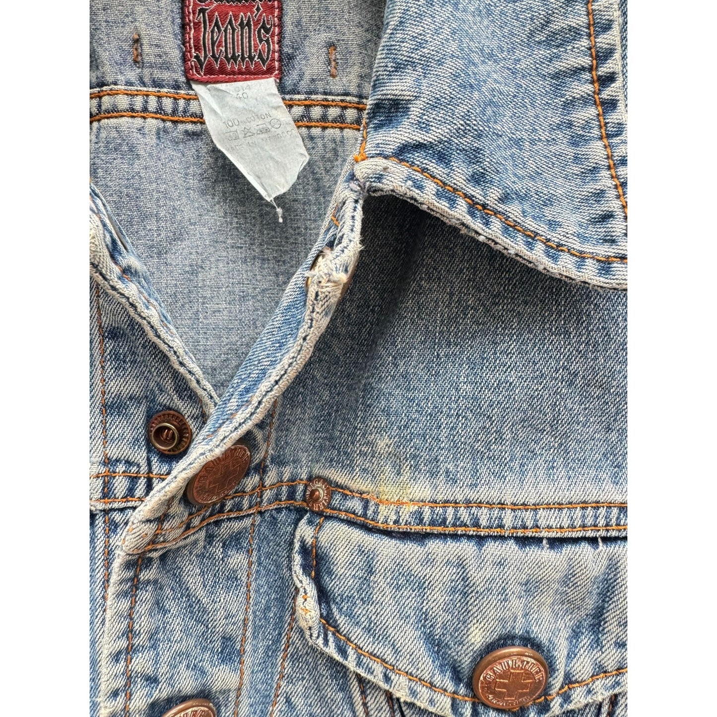 Vintage 1990s Blue Denim Jacket