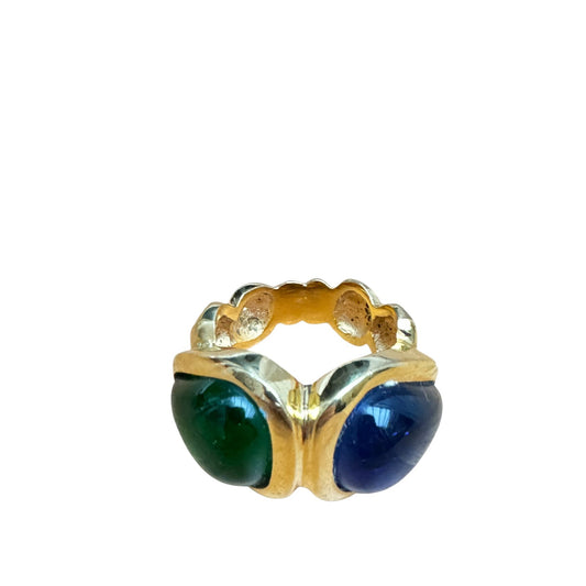 Gripoix Vintage Gold color Ring
