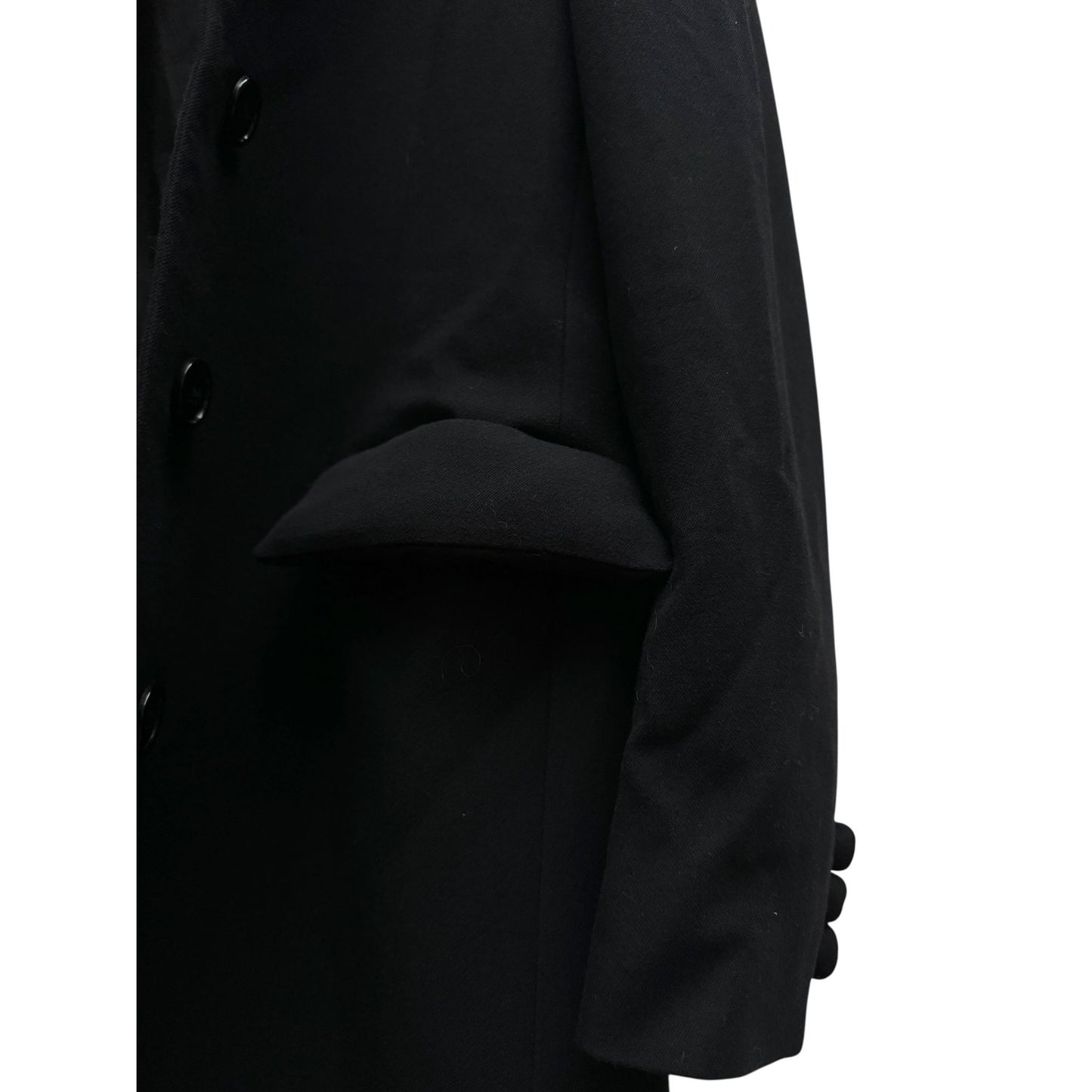 FW 2006 Black Wool Puffed Coat