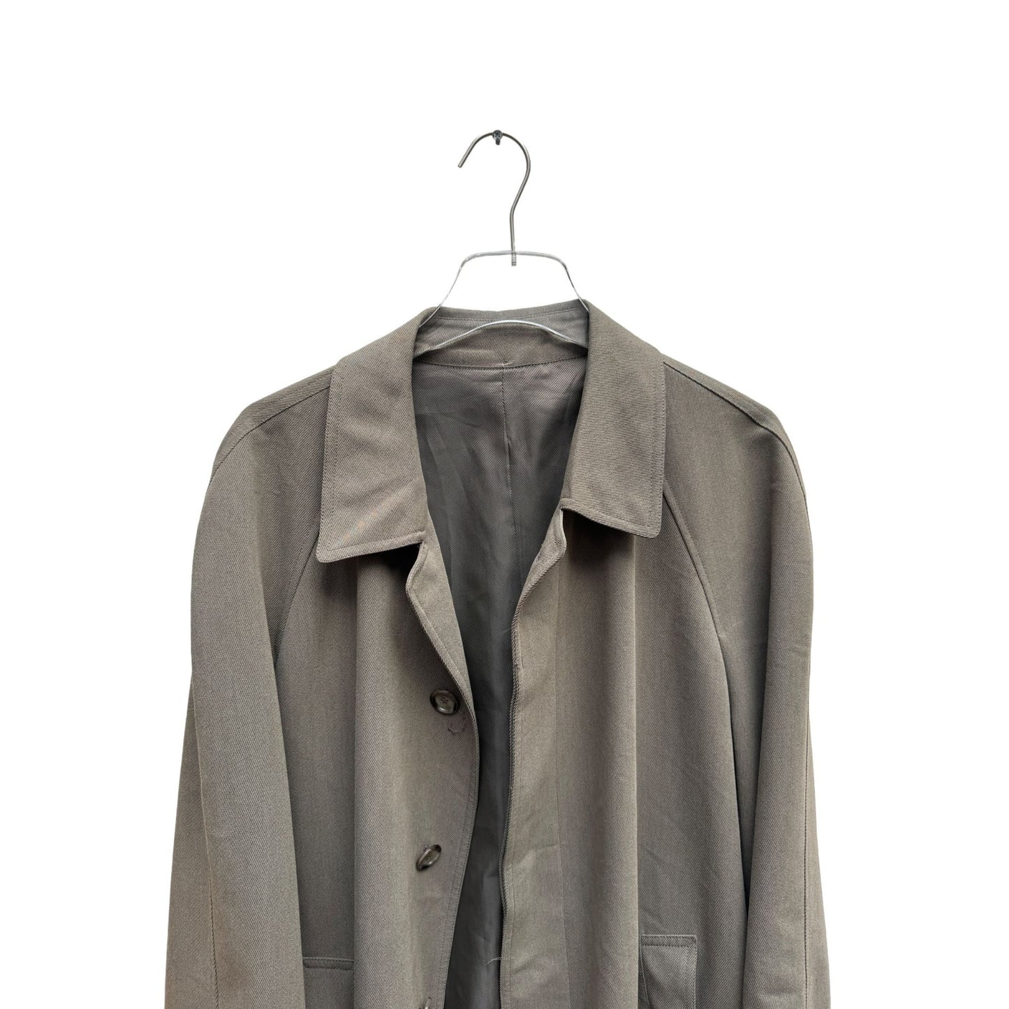 Vintage Kaki Mac Coat Unisex