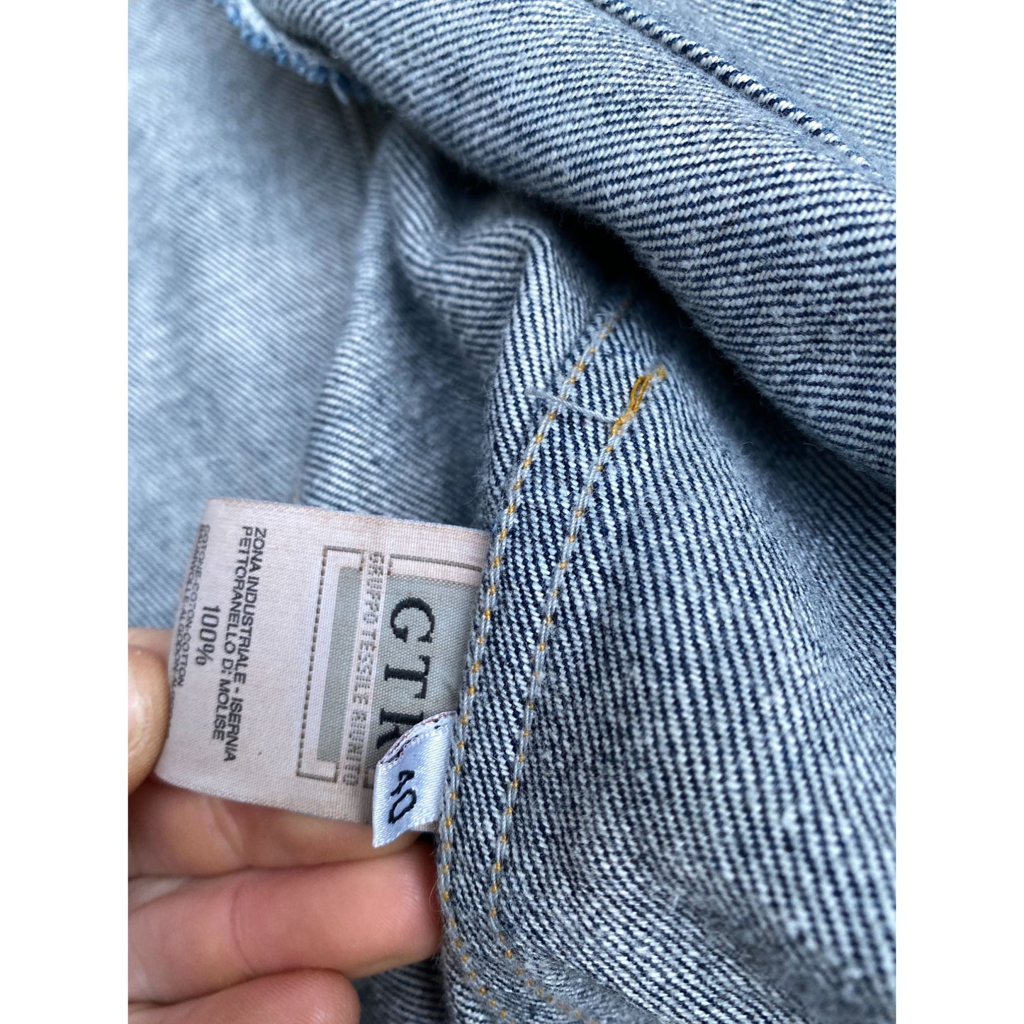 Vintage 1997 Raw denim Jacket