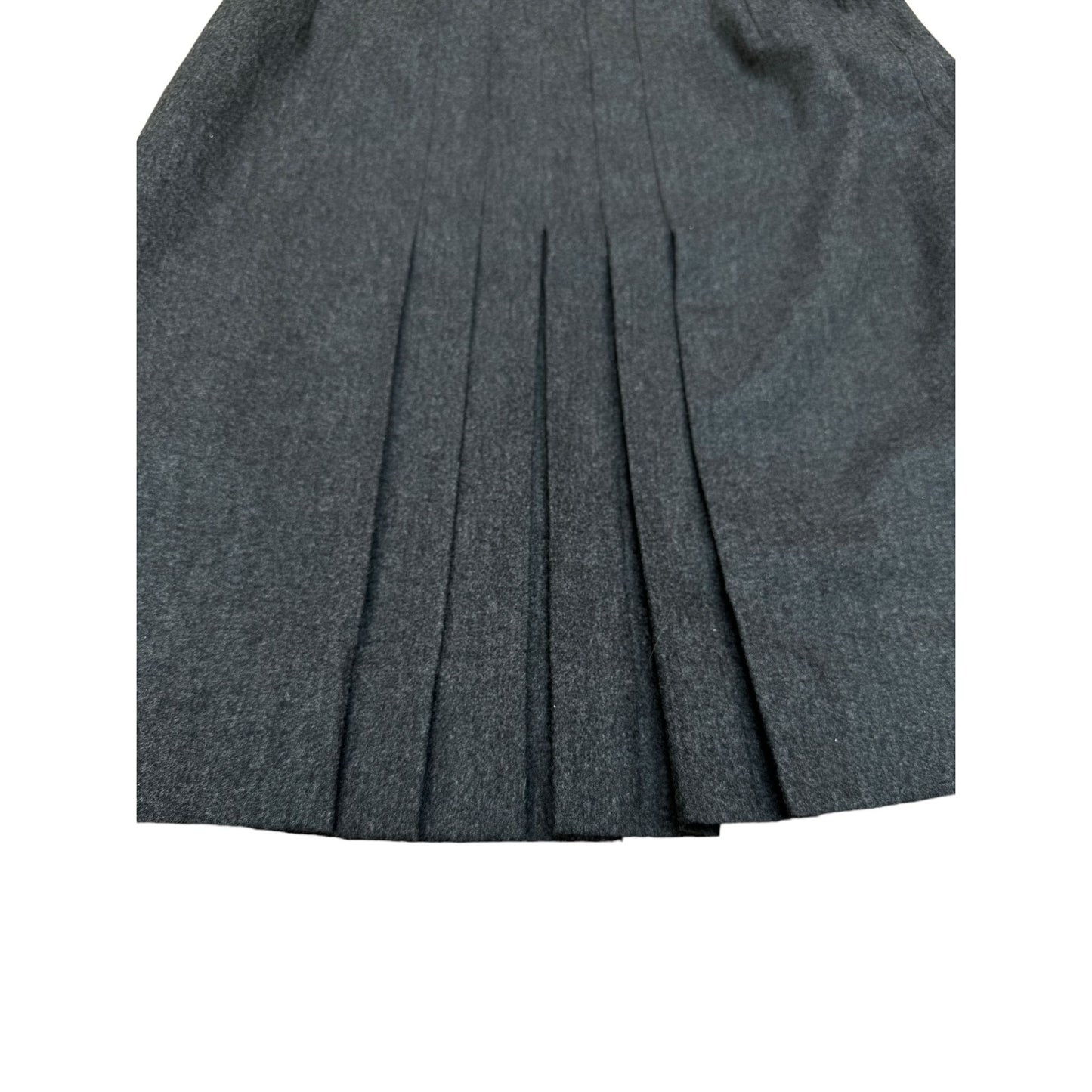 Autumn 1994 Vintage Grey Wool Skirt