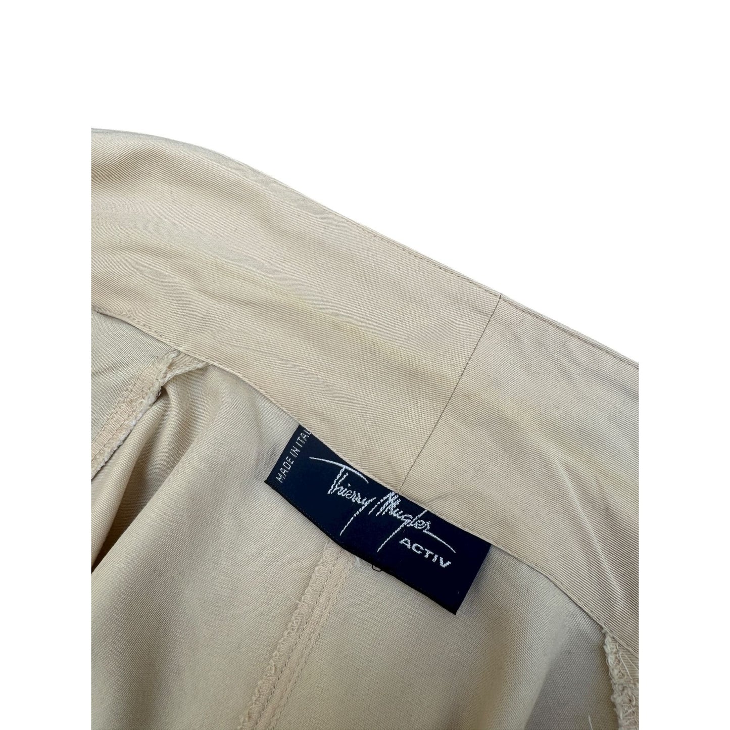 Beige Sculptural Dress