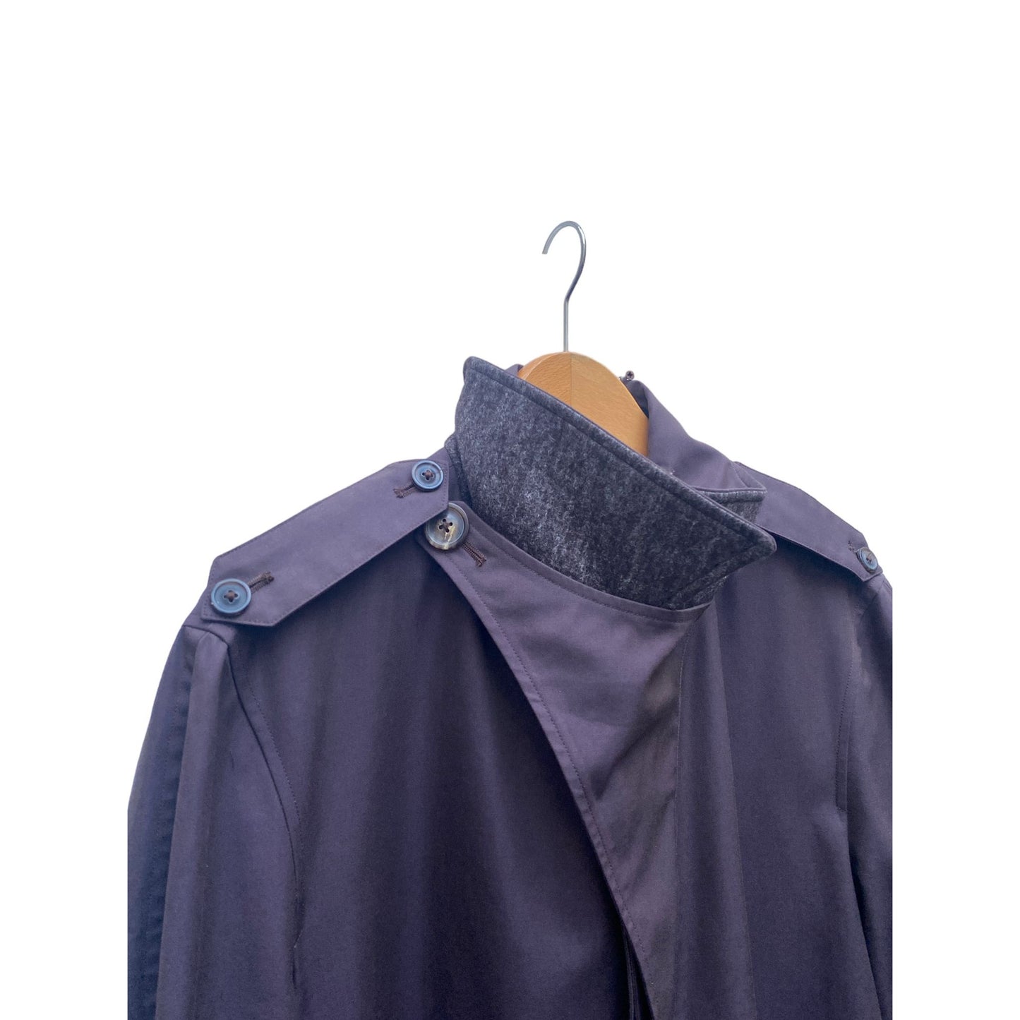 FW 2006 Eggplant Cotton Coat
