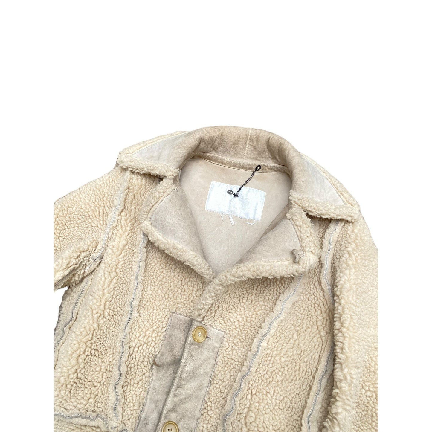 Reversed Suede Shearling Jacket