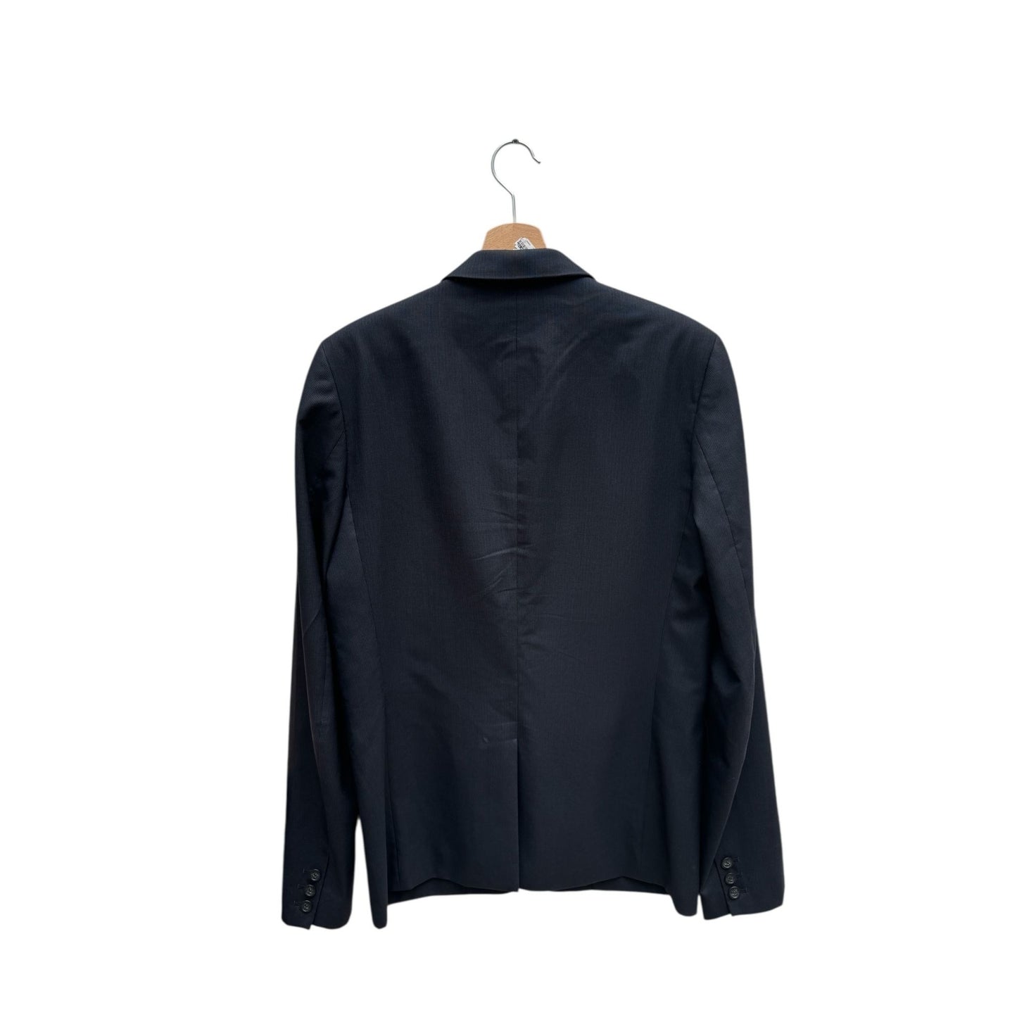 FW 2009 Dark Navy Thin pinstriped Blazer Jacket