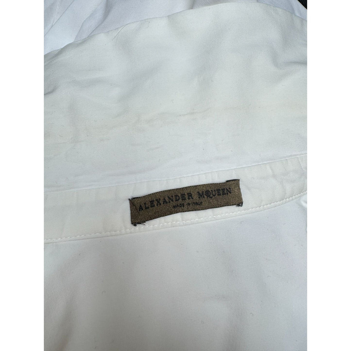 Early 2000s White Romantic Shirt