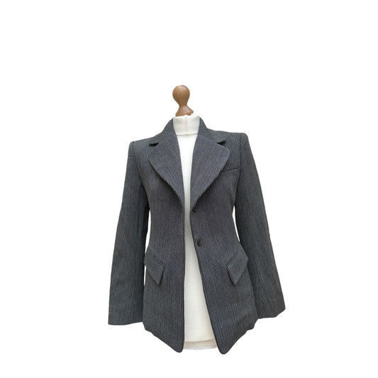 Grey Wool blazer Jacket