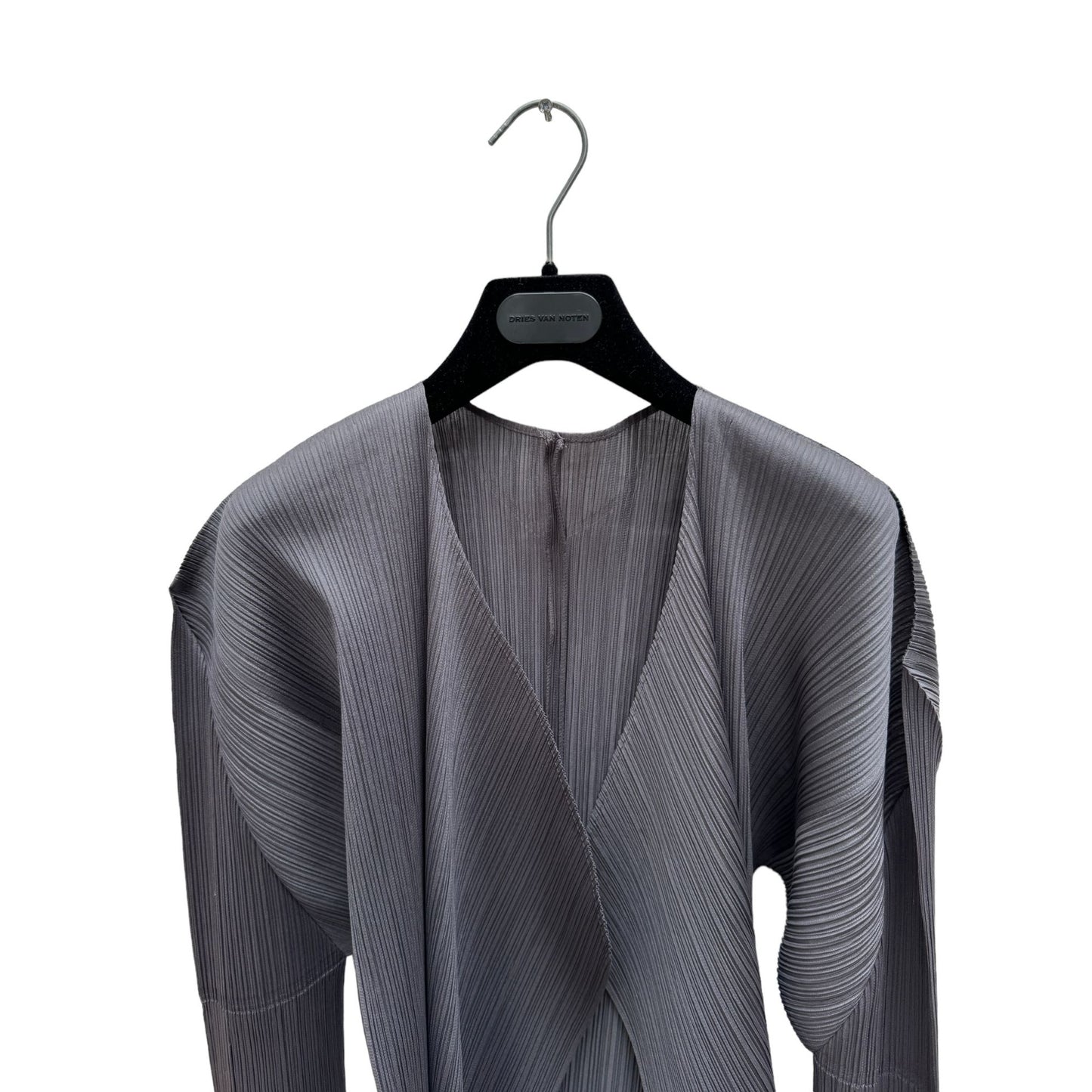 Vintage Grey Pleats Please Coat