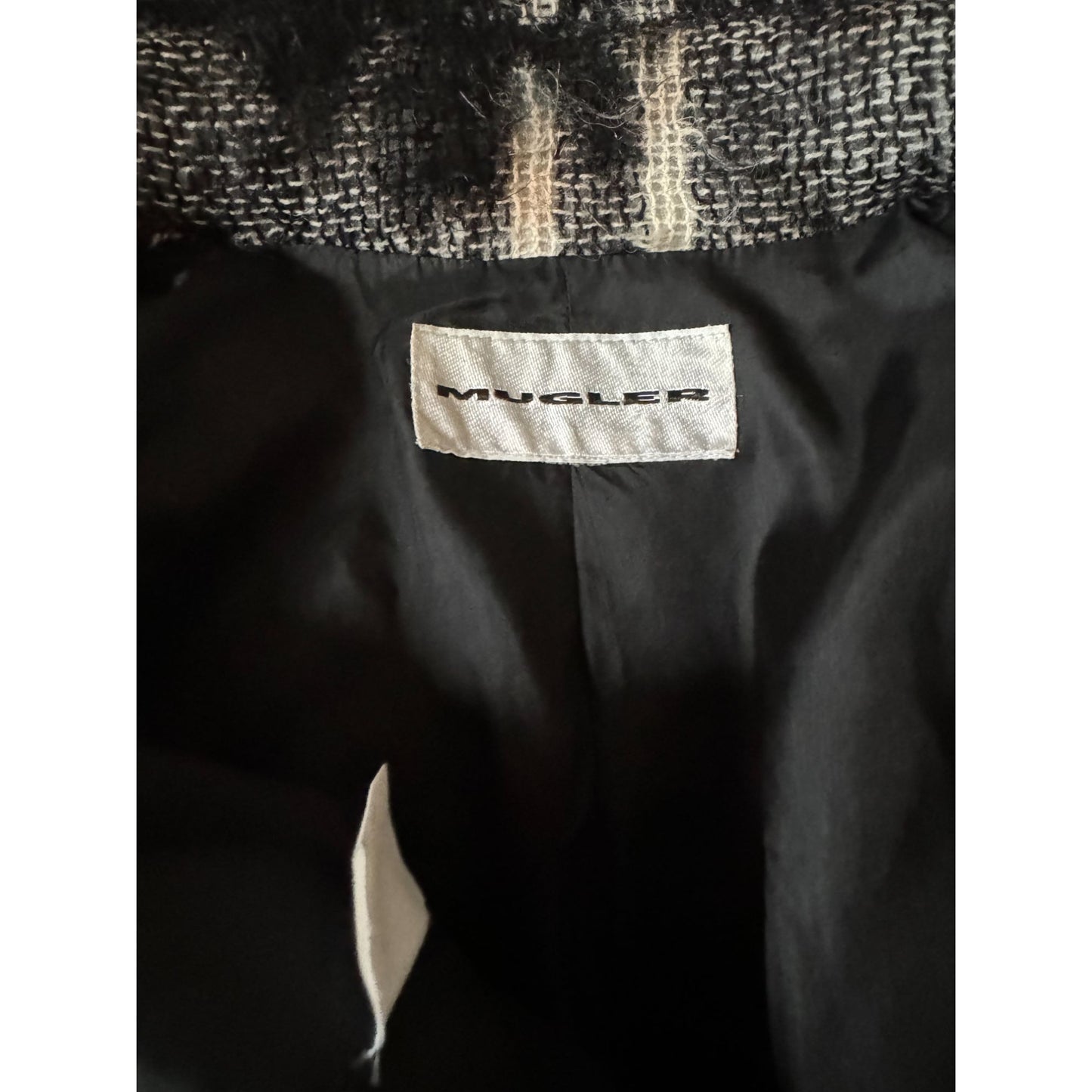 1990s Oversized Mohair Wool Jacket