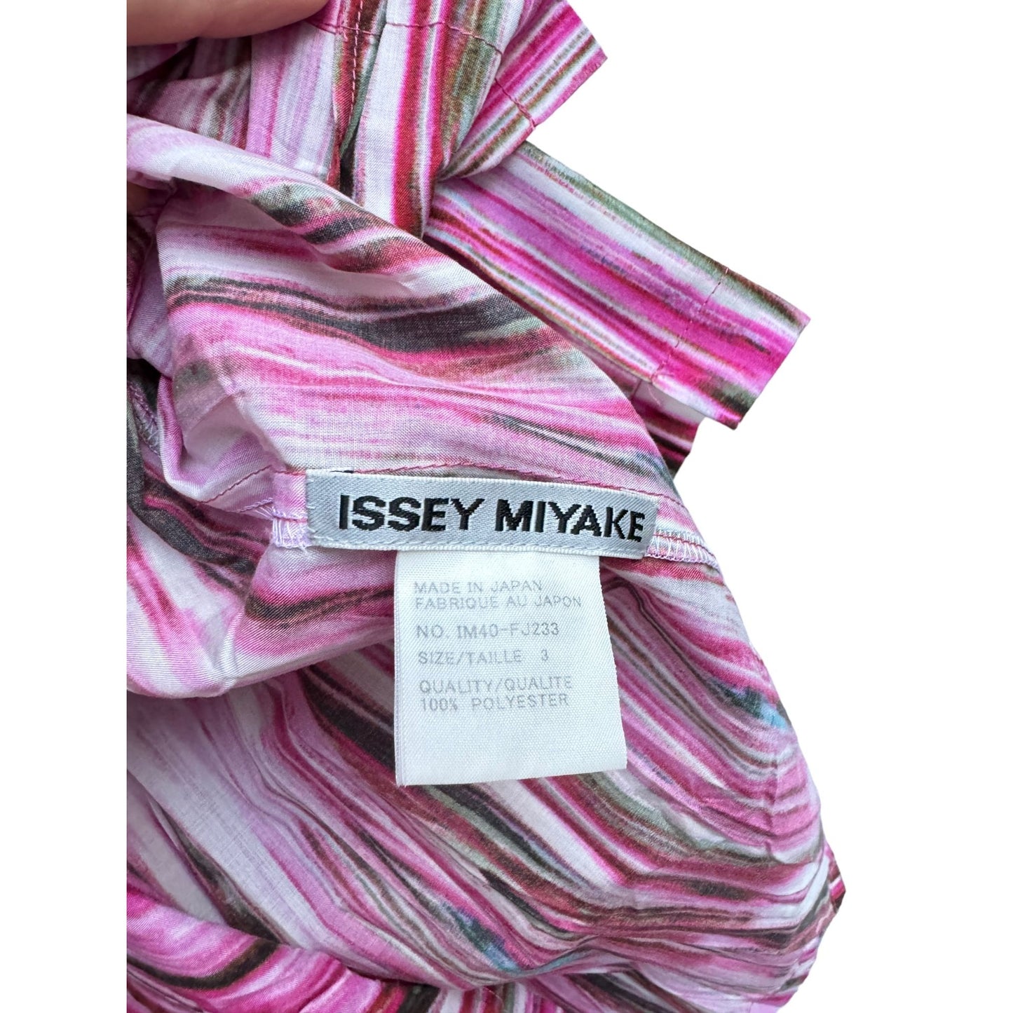 Vintage Pink Pleated Shirt