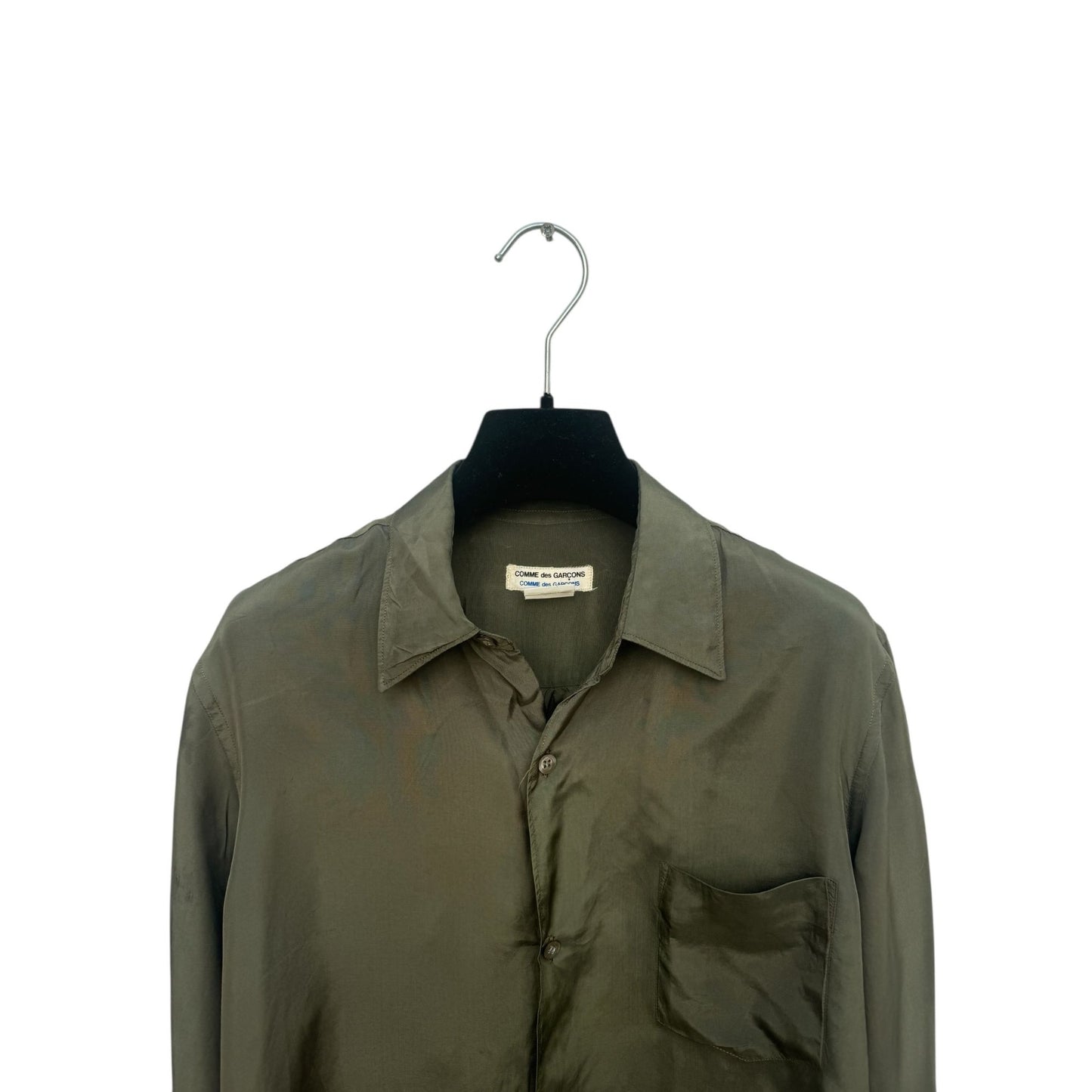 Khaki Viscose Shirt