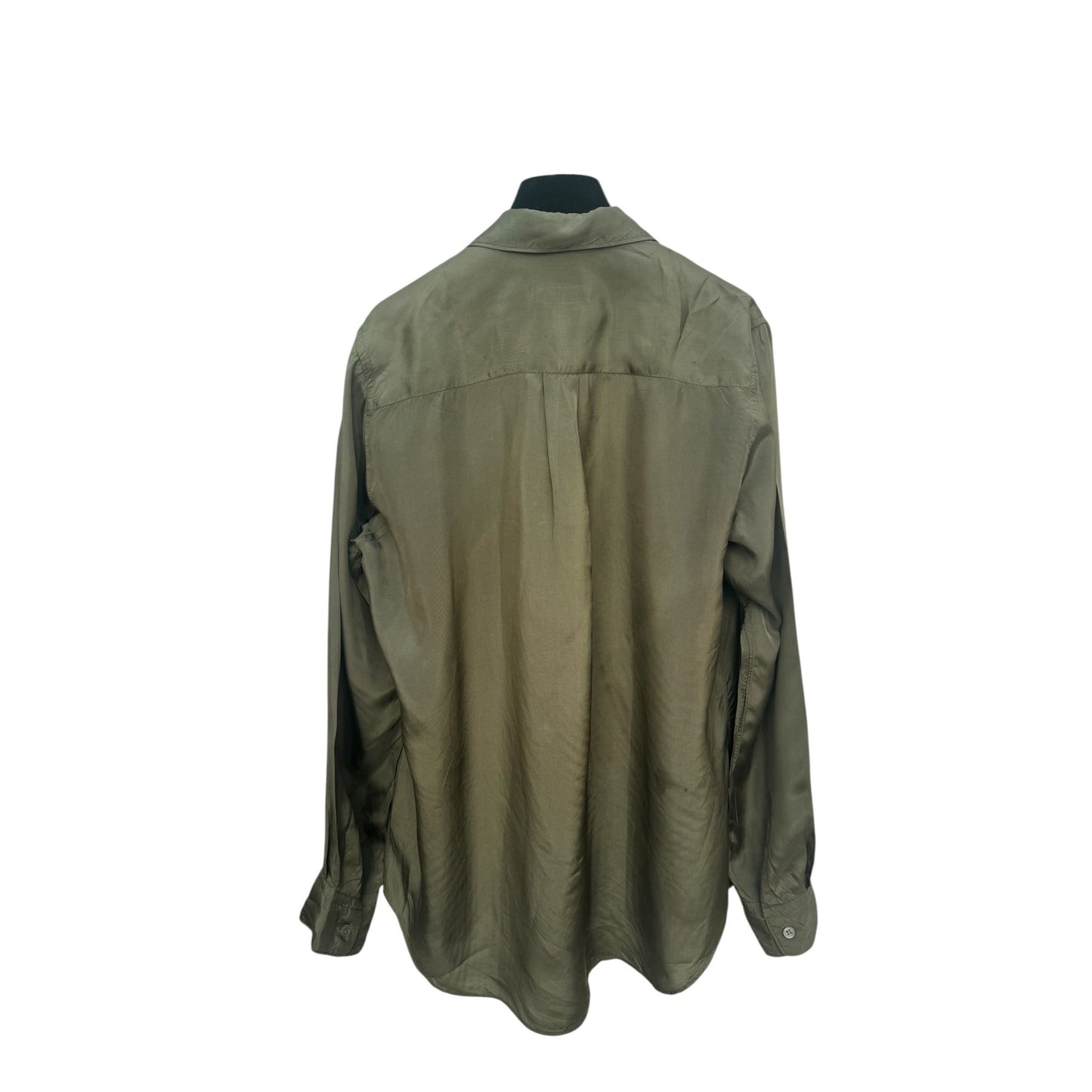 Khaki Viscose Shirt