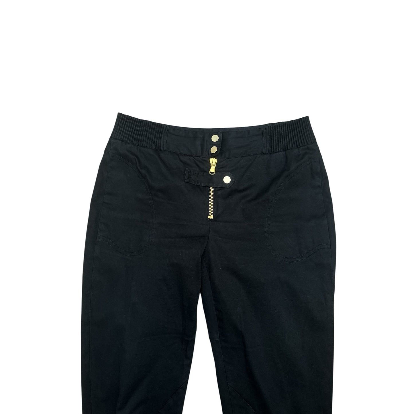 2007 Black Zipped Trousers