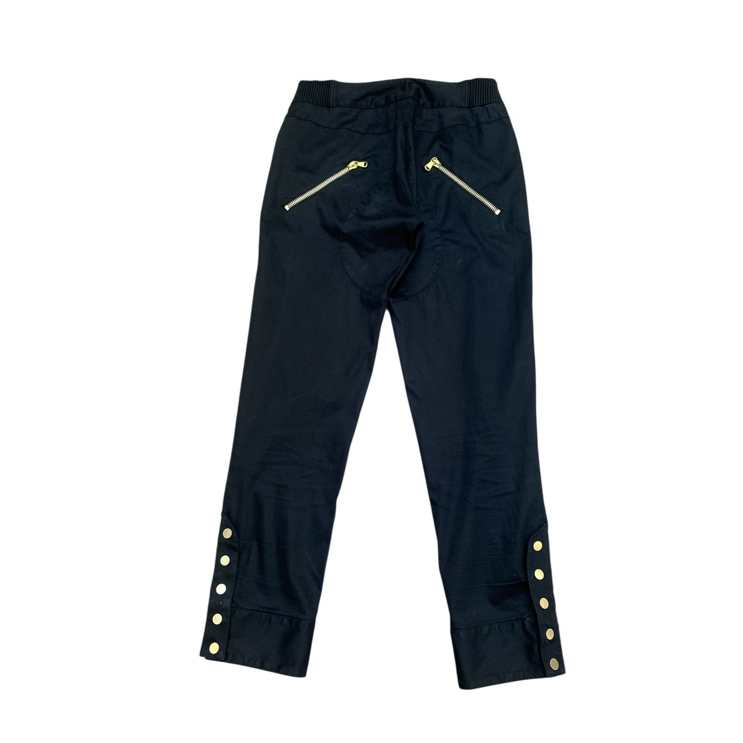2007 Black Zipped Trousers