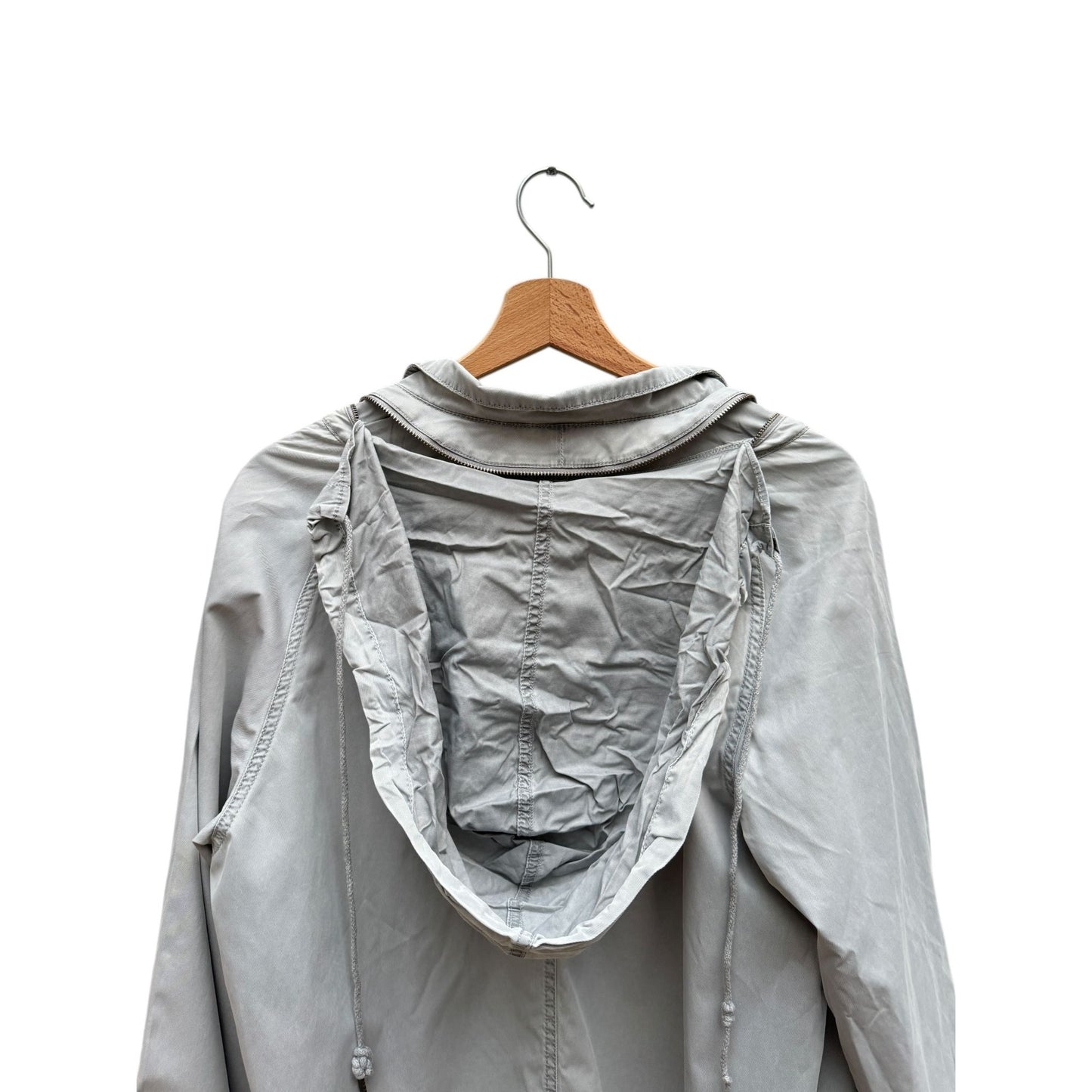 SS 2009 Grey Cotton Nylon Parka