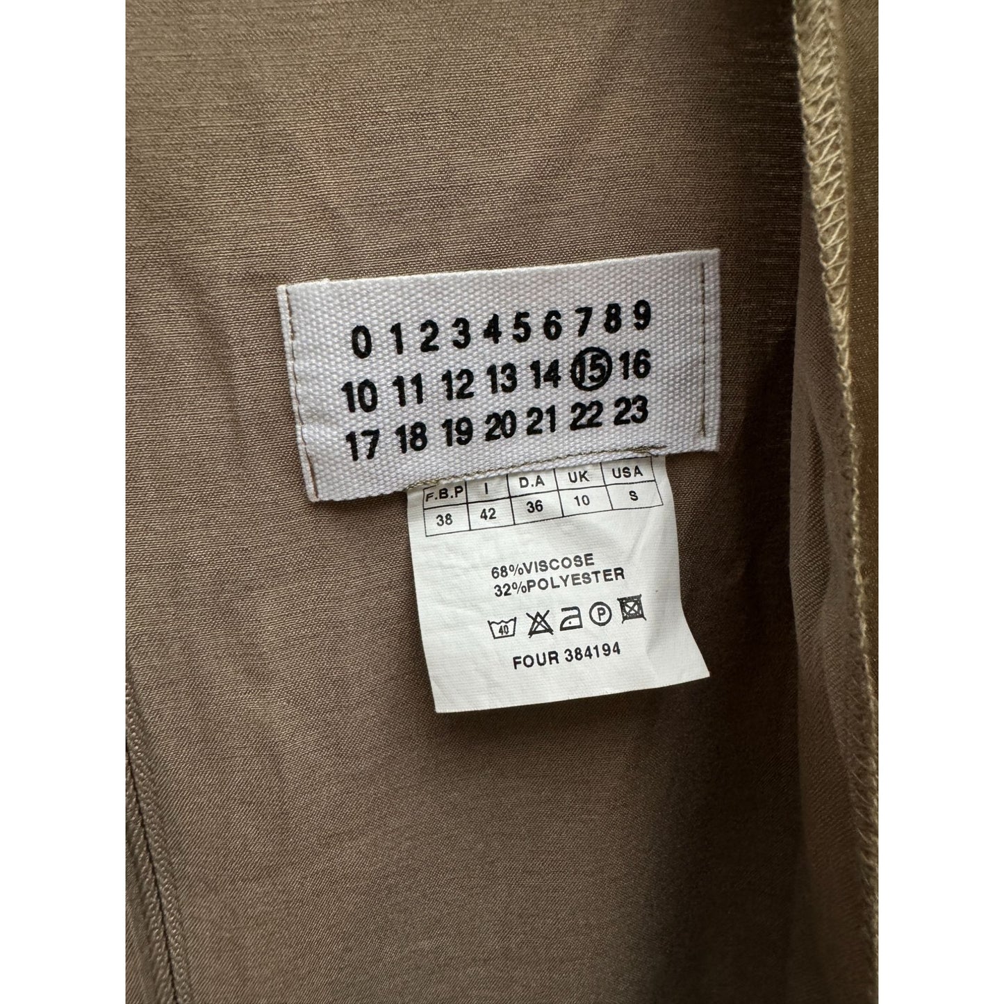 Line 15
1999 Reversed Bronze Lining Dress