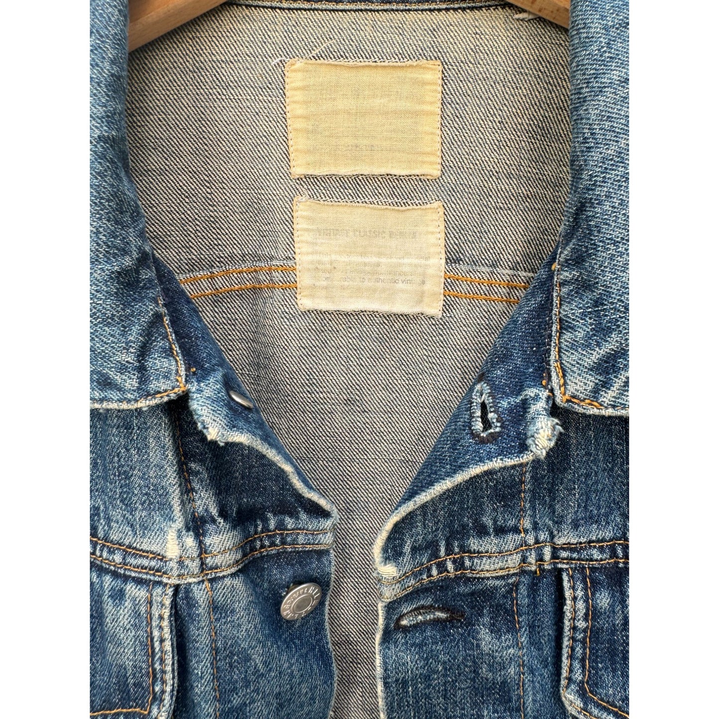 1990s Vintage Blue Denim Jacket
Men’s
