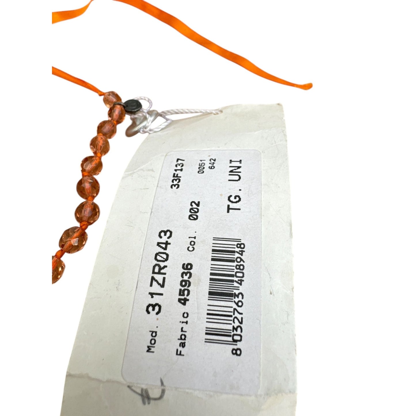 FW 2000 Orange Pearl Necklace