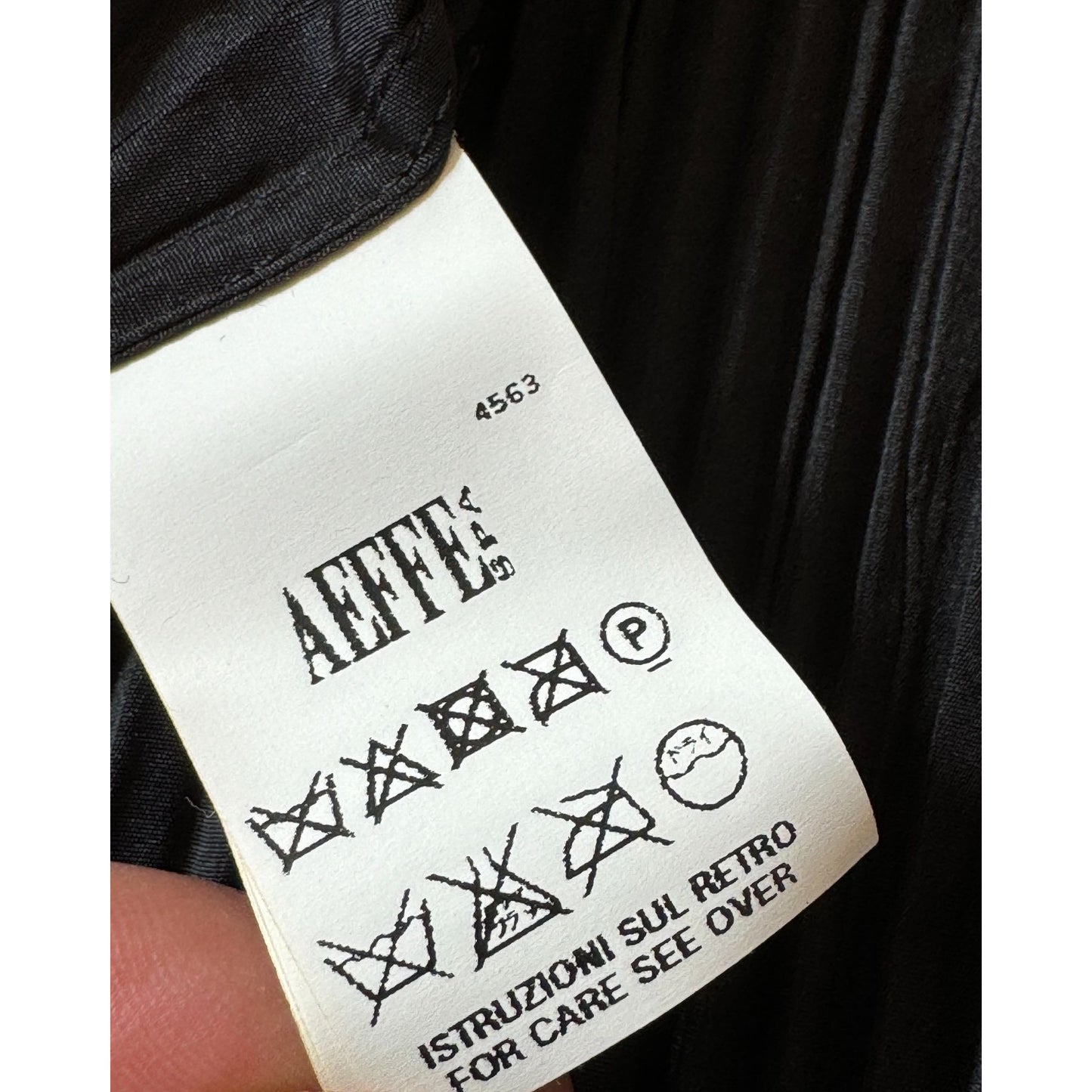 Rare Black Pleated Jacket