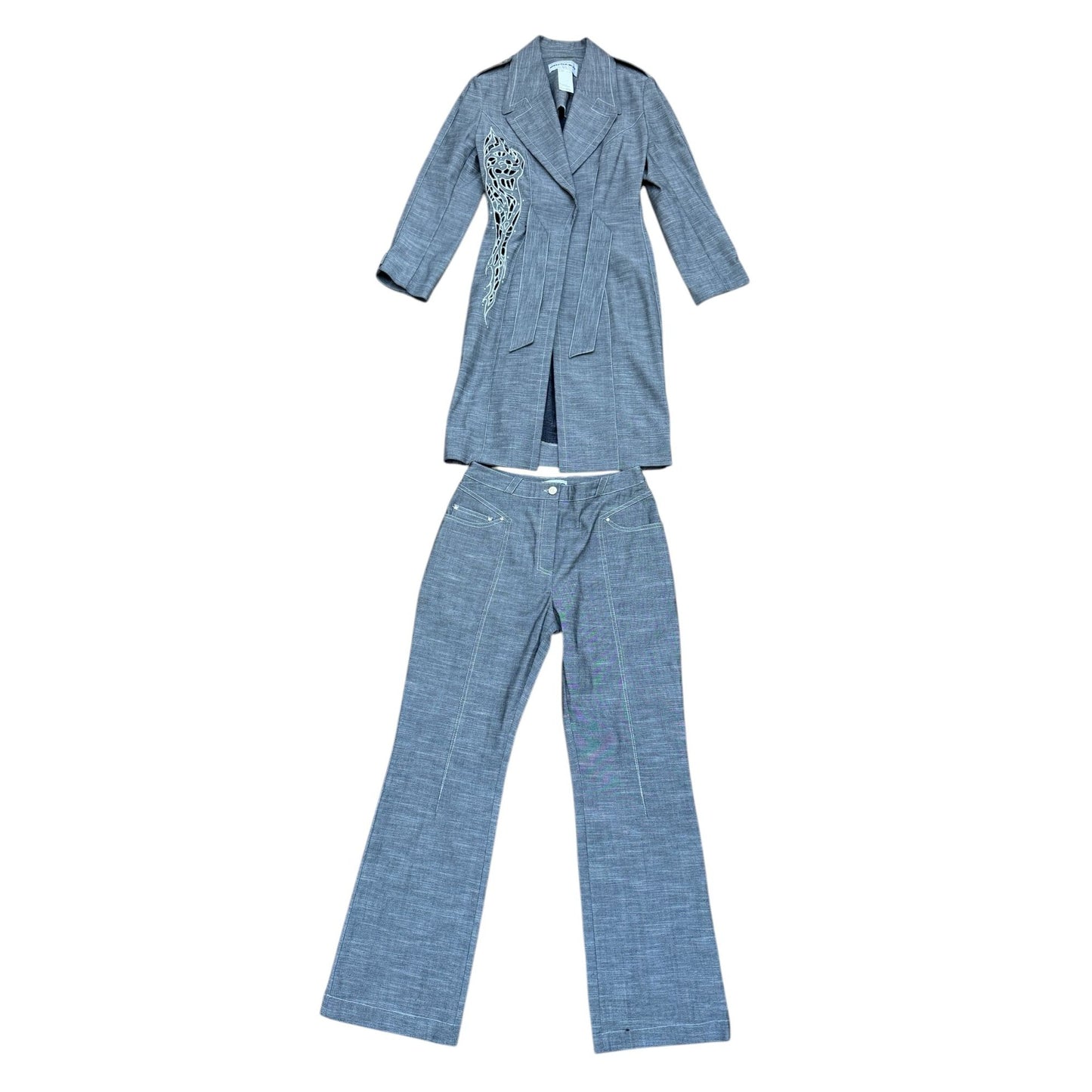 Vintage Grey Denim Twin Set