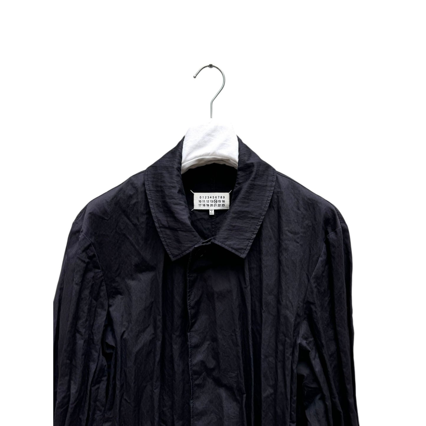 Spring/Summer 2015 Navy Pleated Coat